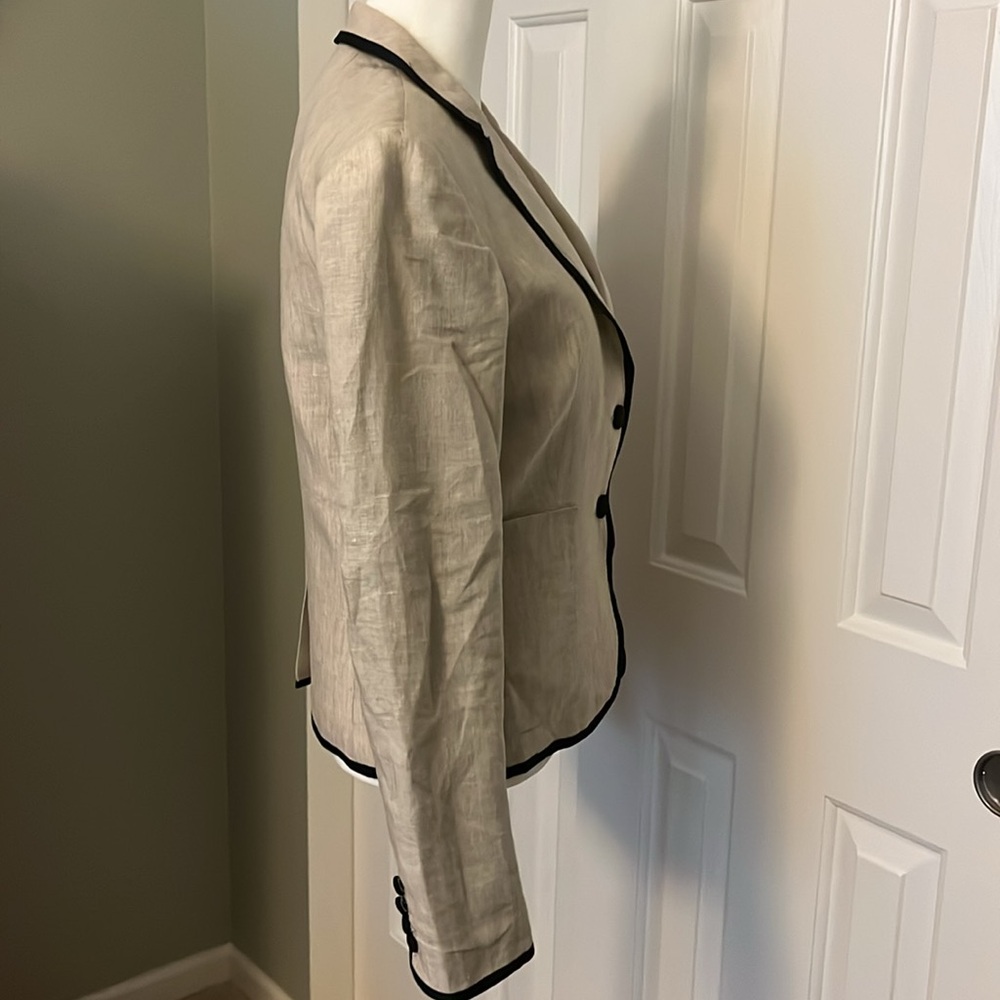 J. Crew Linen Schoolboy Blazer - Picture 7 of 9